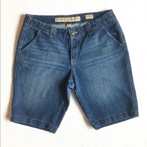 Nine West Mid Rise Jean Shorts